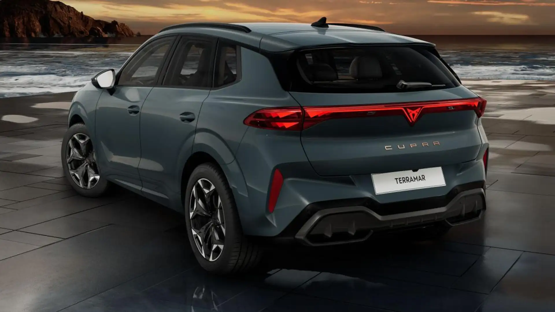 CUPRA Terramar VZ 2.0 TSI 265 PS 7-Gang DSG 4Drive Blau - 2