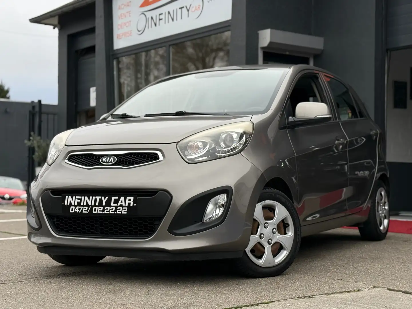 Kia Picanto Picanto 1.0i Fusion ISG Marrón - 2
