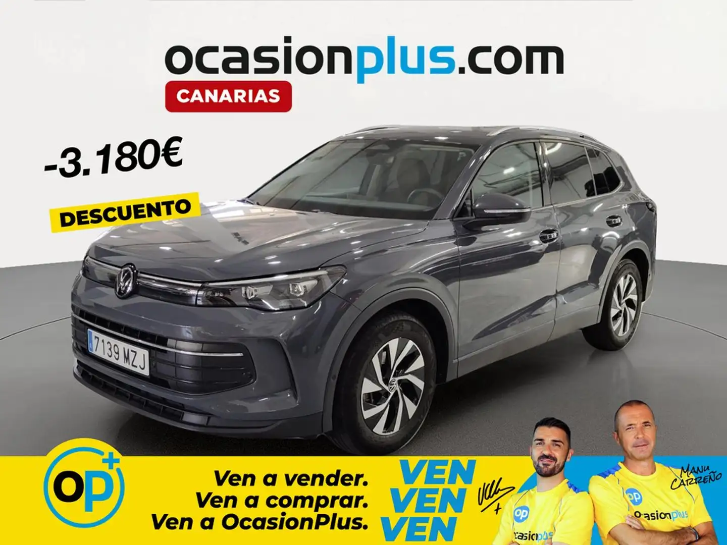 Volkswagen Tiguan 1.5 eTSI Más DSG 96kW Gris - 1