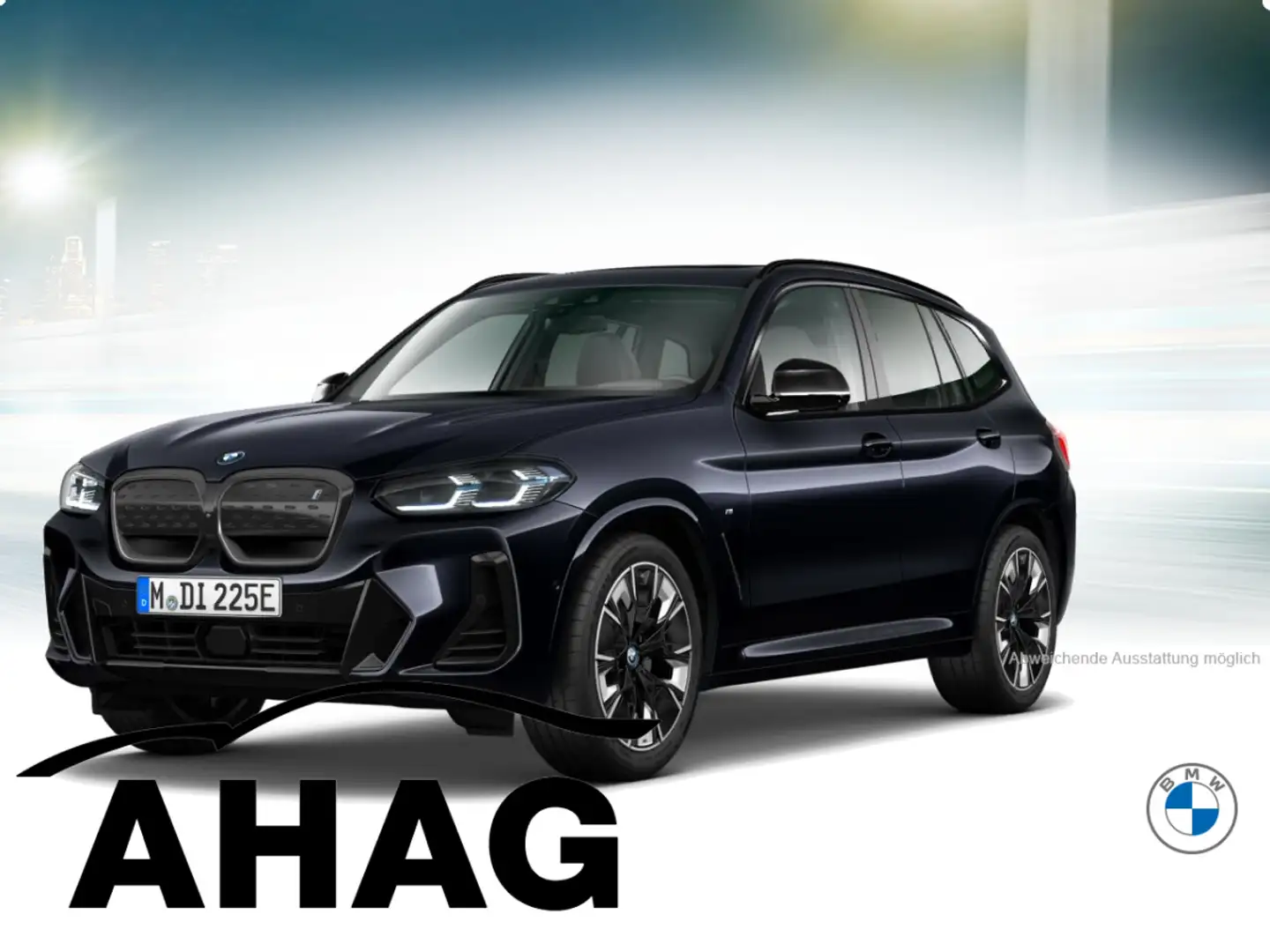 BMW iX3 Impressive 0,25% Vers. AHK Laser Standhzg Schwarz - 2