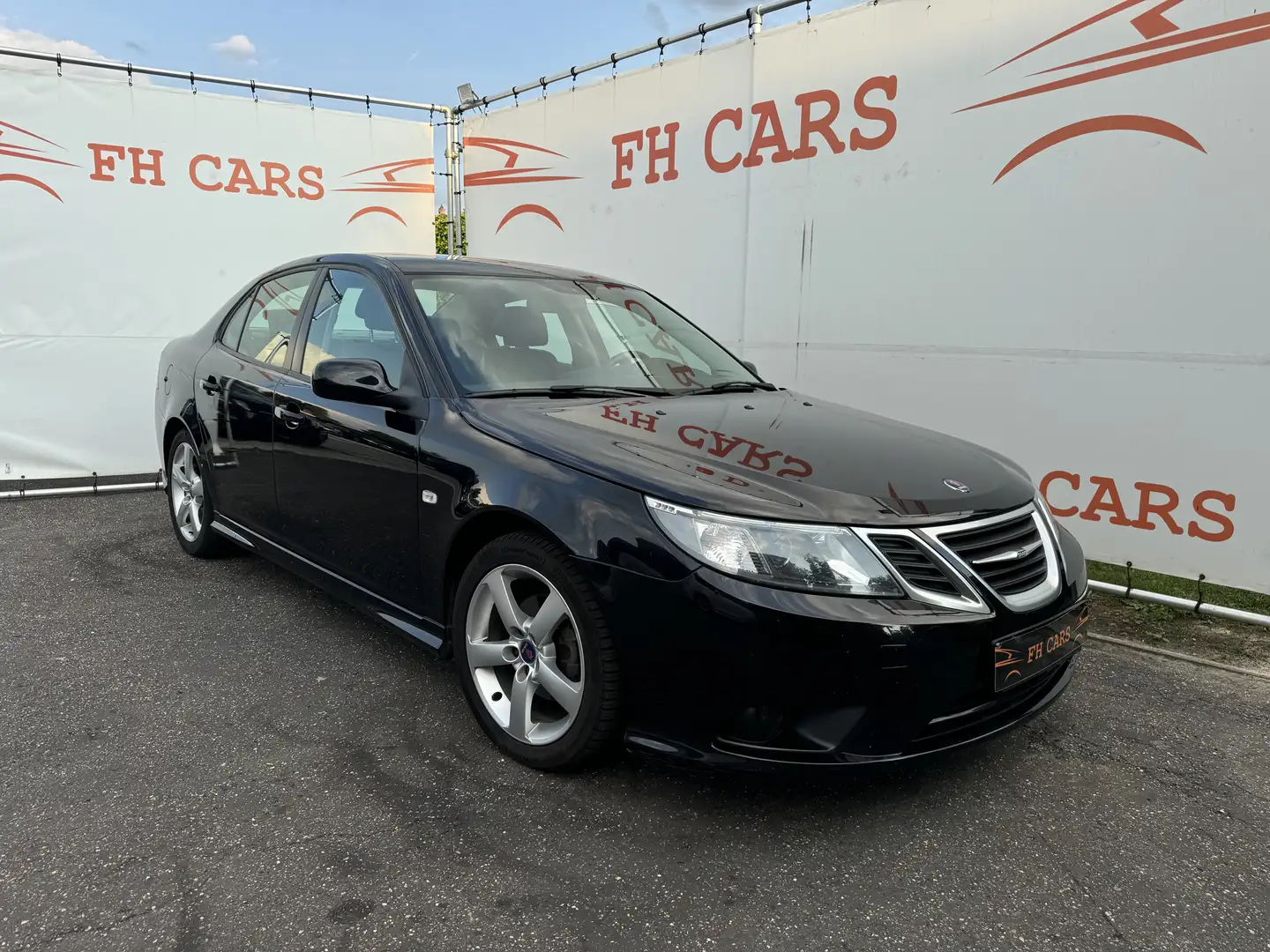 Saab 9-3 9-3 1.9 TTiD *NAVI*LEDER*PDC*EURO5* Noir - 1