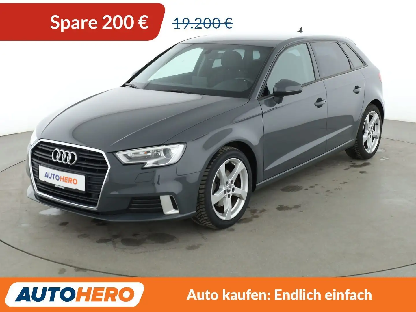 Audi 30 TFSI Sport Aut.*XENON*NAVI*PDC*SHZ*KLIMA* Сірий - 1