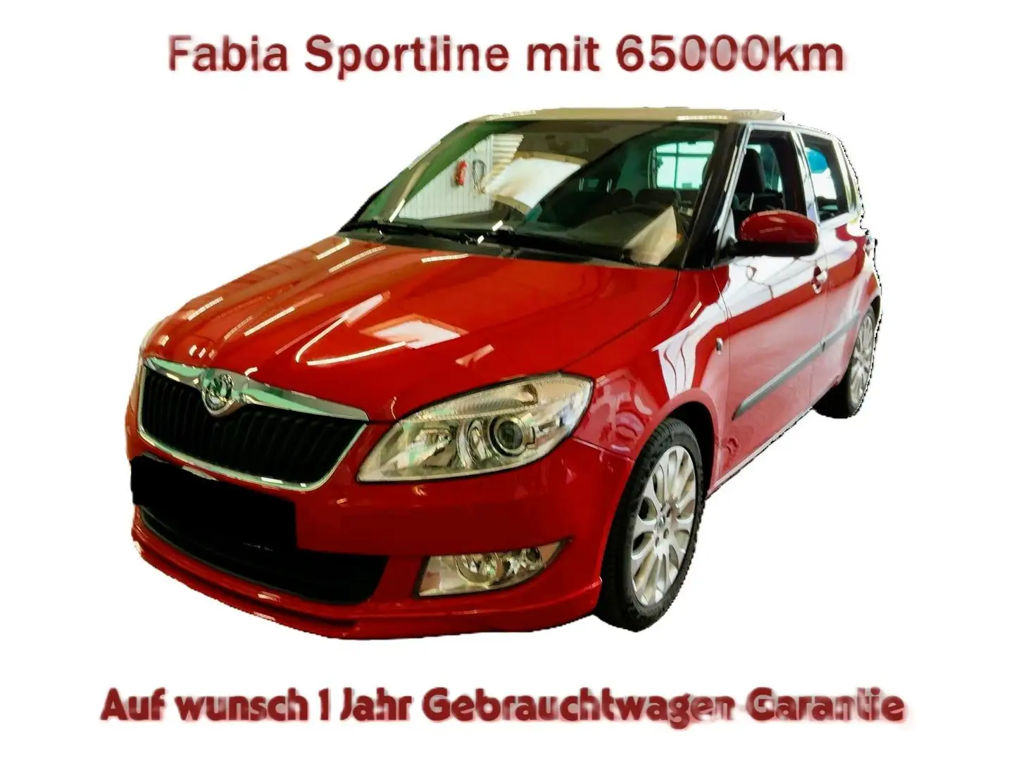 Skoda Fabia Sportline/1.2 TSI/65000km Rot - 1