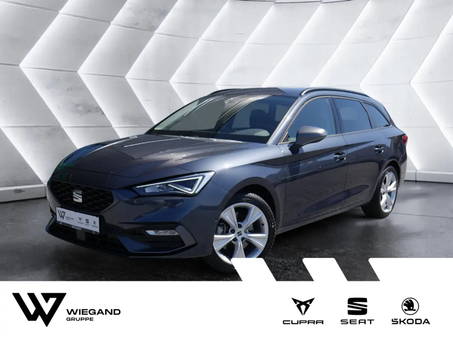 SEAT Leon Sportstourer 2.0 TDI FR 4Drive ACC LED Gris - 1