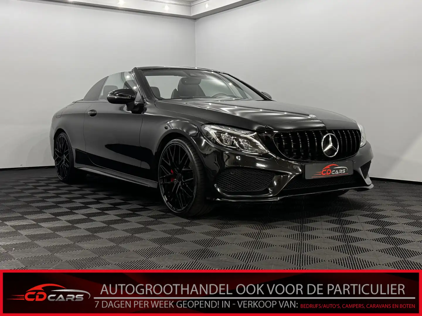 Mercedes-Benz C 250 Cabrio Premium Plus AMG Half leder, Camera, Navi, Сірий - 1