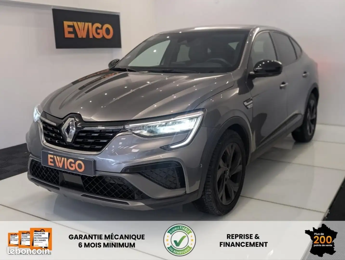 Renault Arkana 1.3 TCE MICRO-HYBRID 160ch RS LINE EDC Gris - 1