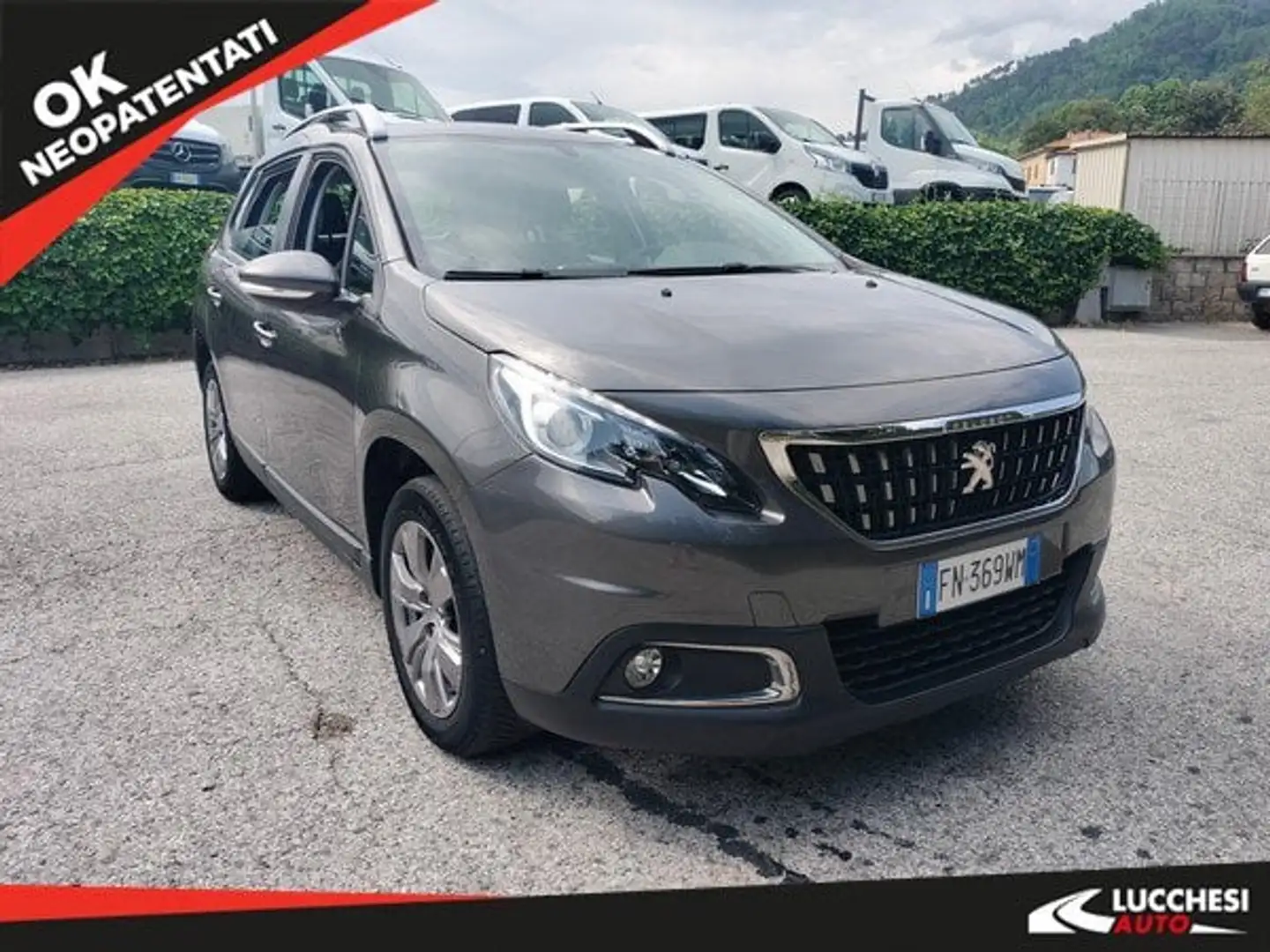 Peugeot 2008 BlueHDi 100 Active Grigio - 1