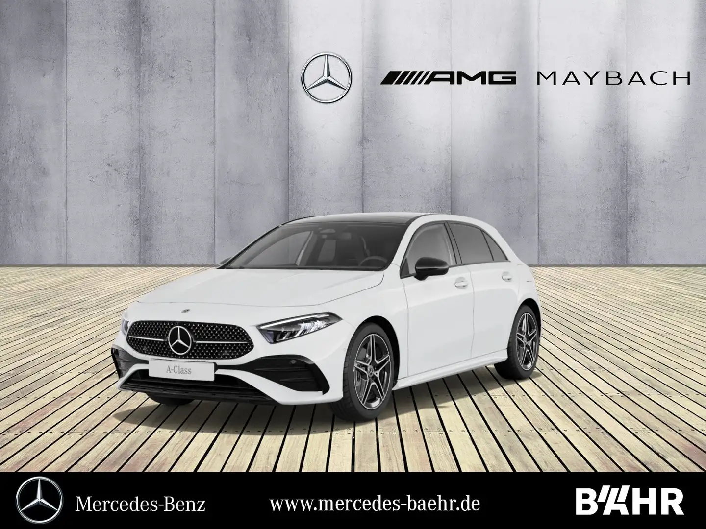Mercedes-Benz A 200 A 200 d AMG+Night/MBUX-Navi/LED/Pano/RFK/LMR-18" Weiß - 1