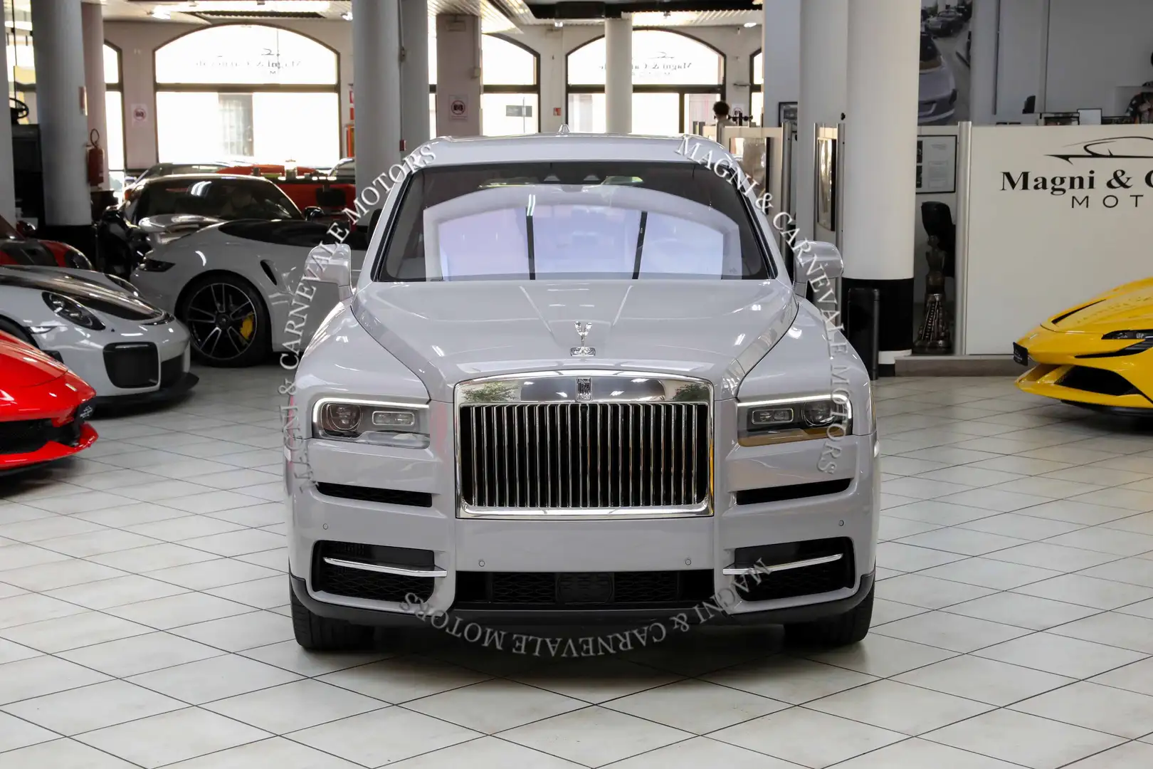 Rolls-Royce Cullinan SHOOTING STAR HEADLINER|HEAD-UP|22''|PICNIC TABLES Grigio - 2