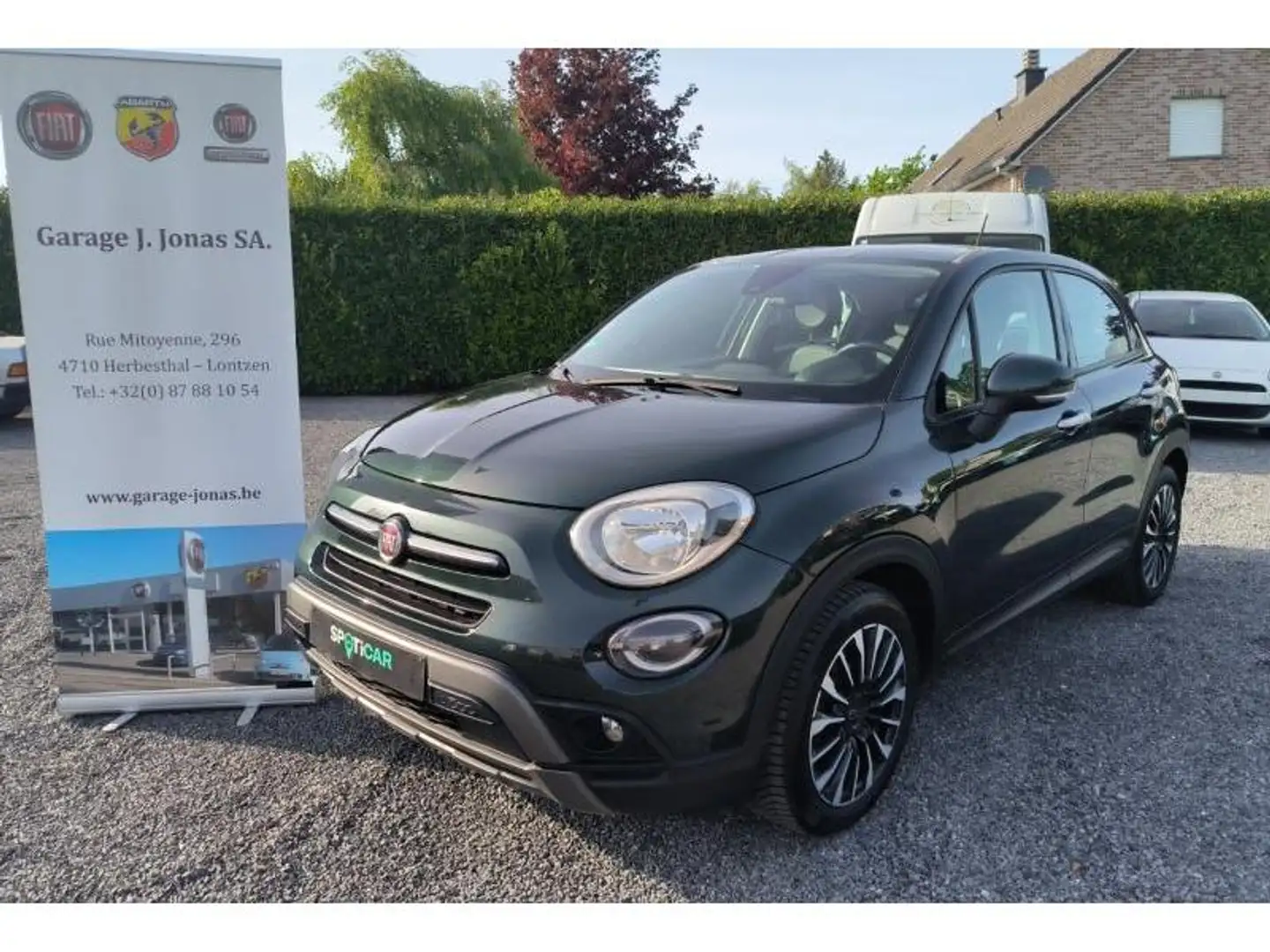 Fiat 500X 1.0 FireFly Turbo Cross 5d 88k Groen - 1