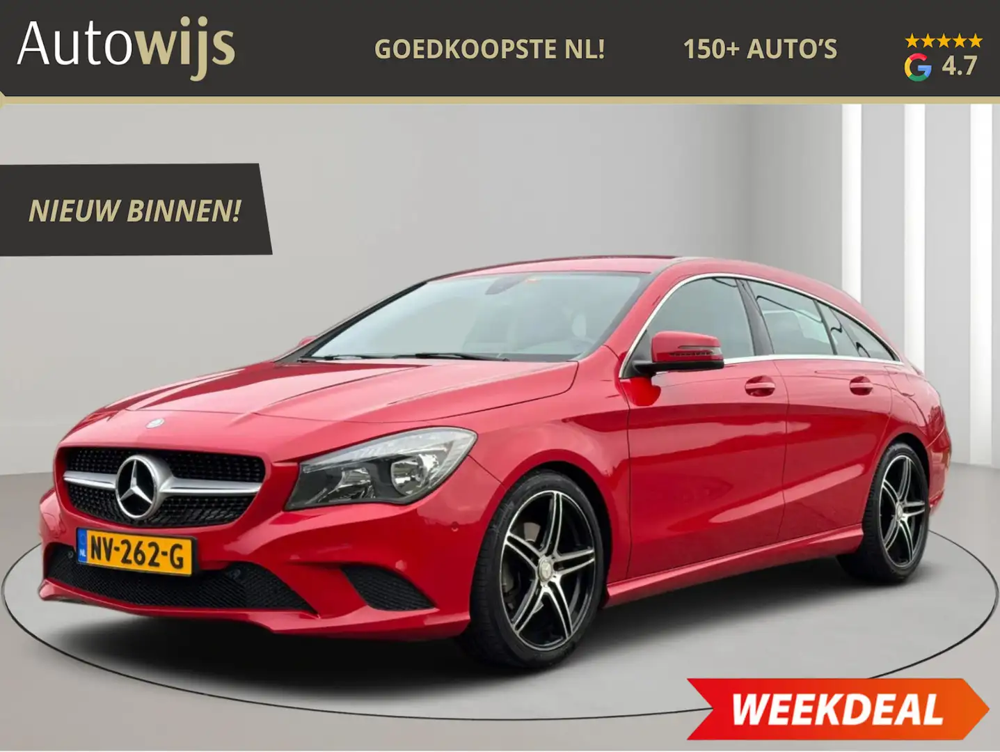 Mercedes-Benz CLA 200 Shooting Brake Ambition|AUT|CAMERA|TREKHAAK|SFEER| Rosso - 1
