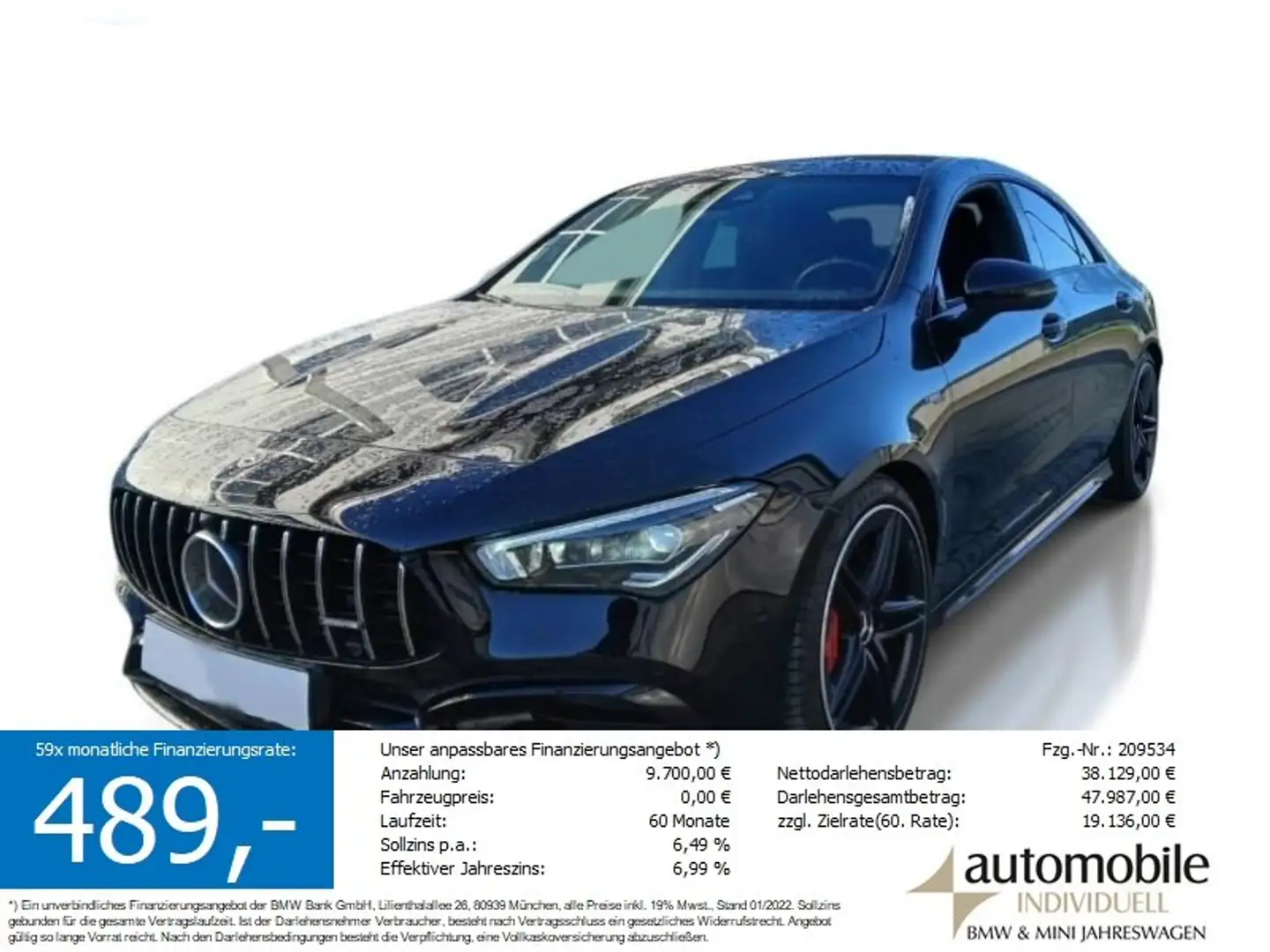 Mercedes-Benz CLA 45 AMG S 4Matic Drivers Pack Panor usw Noir - 1