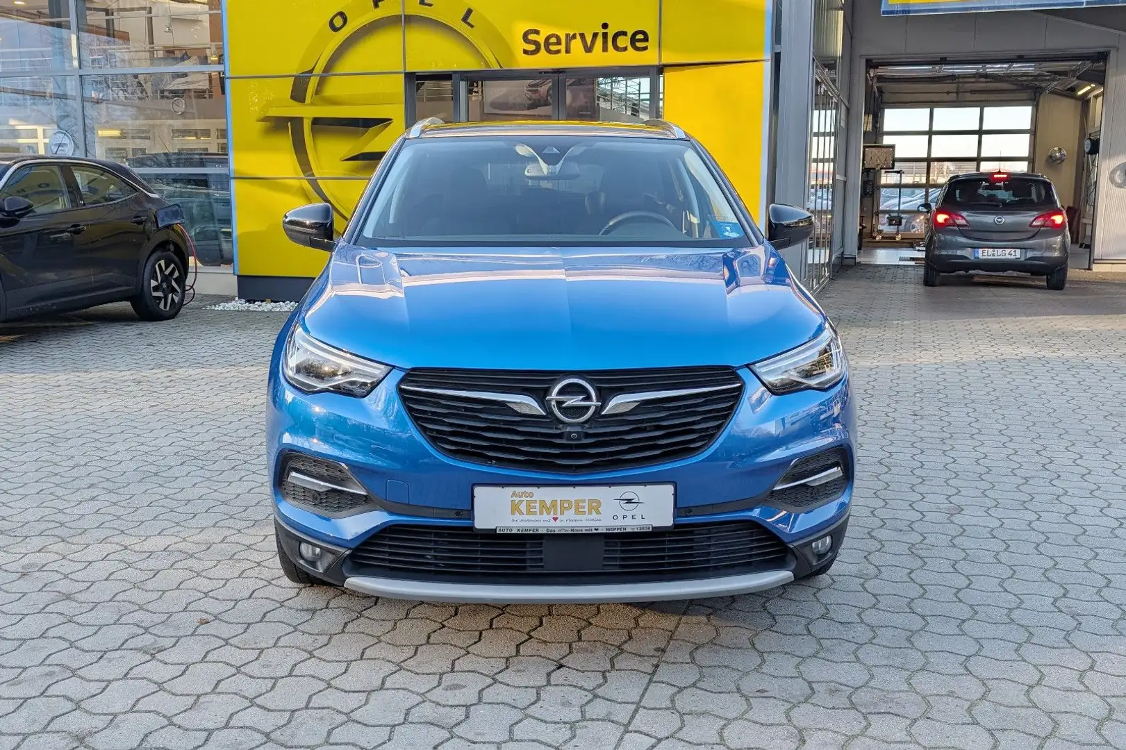 Opel Grandland X Grandland 2.0 D Ultimate Autom. *AHK*Navi* Bleu - 2