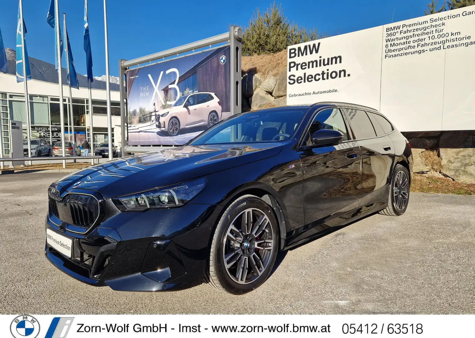 BMW 520 d xDrive Schwarz - 1