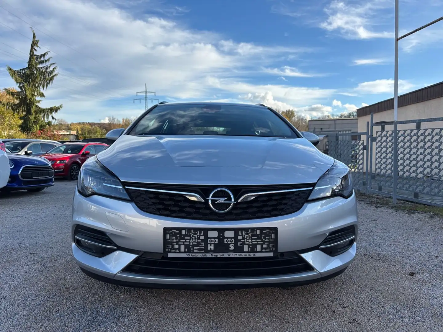 Opel Astra Sports Tourer,LED, AHK,NAVI,PDC Silber - 2
