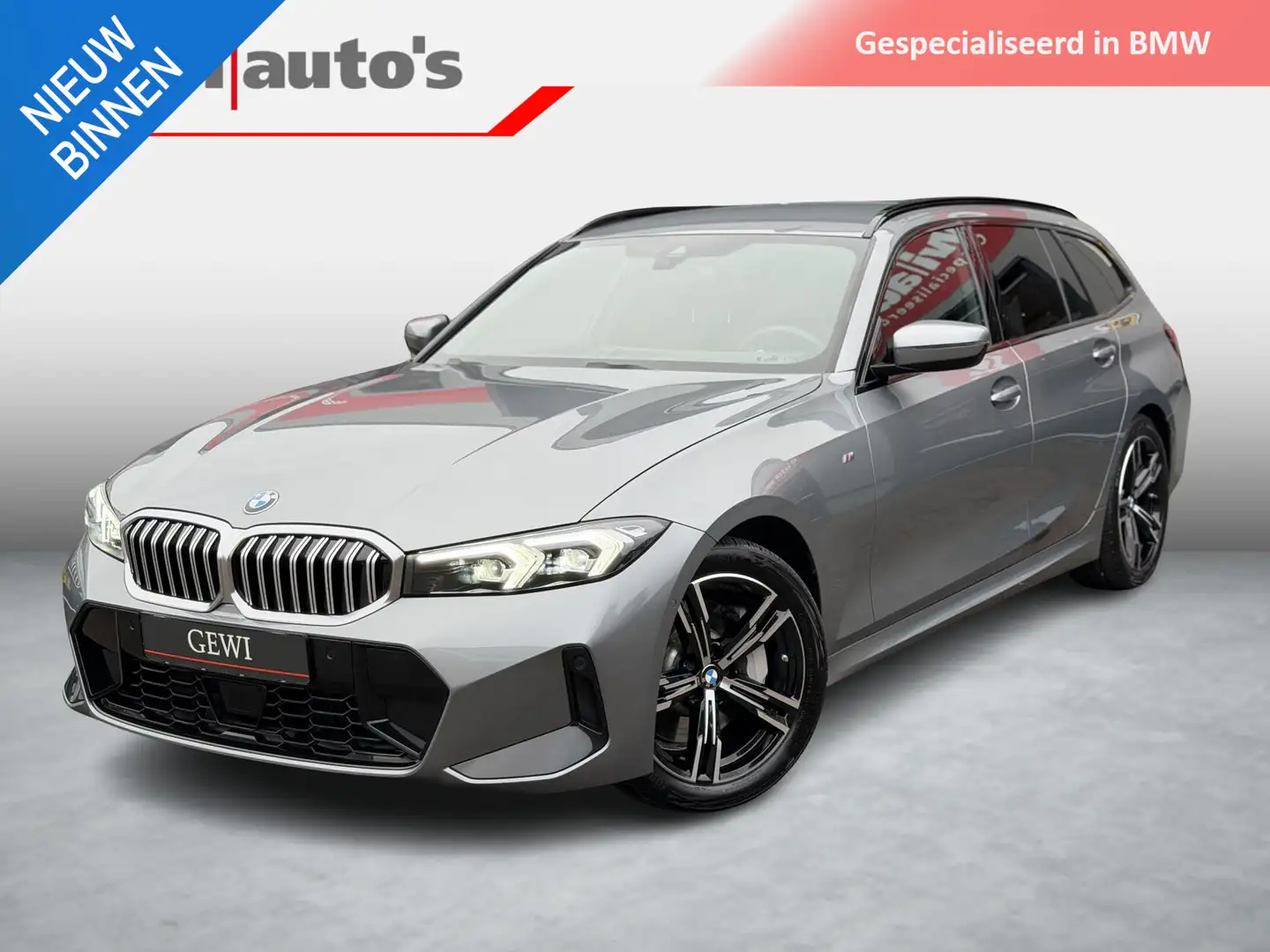 BMW 330 3-serie Touring 330i xDrive M-Sport Grijs - 1