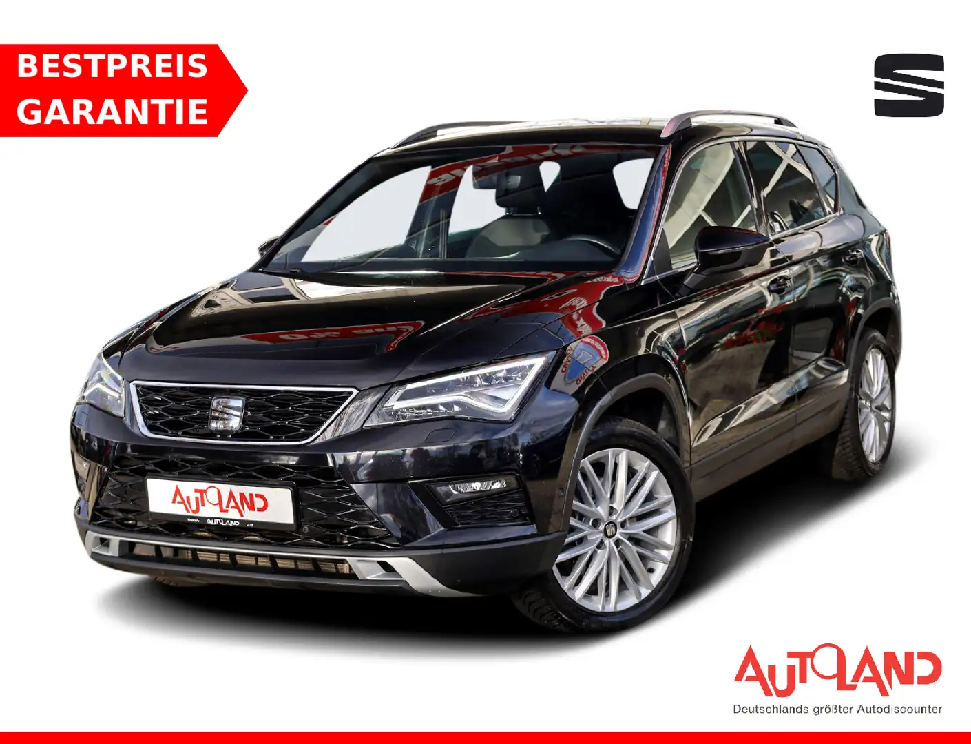 SEAT Ateca 2.0 TSI Xcellence 4Drive LED Navi ACC PDC Schwarz - 1
