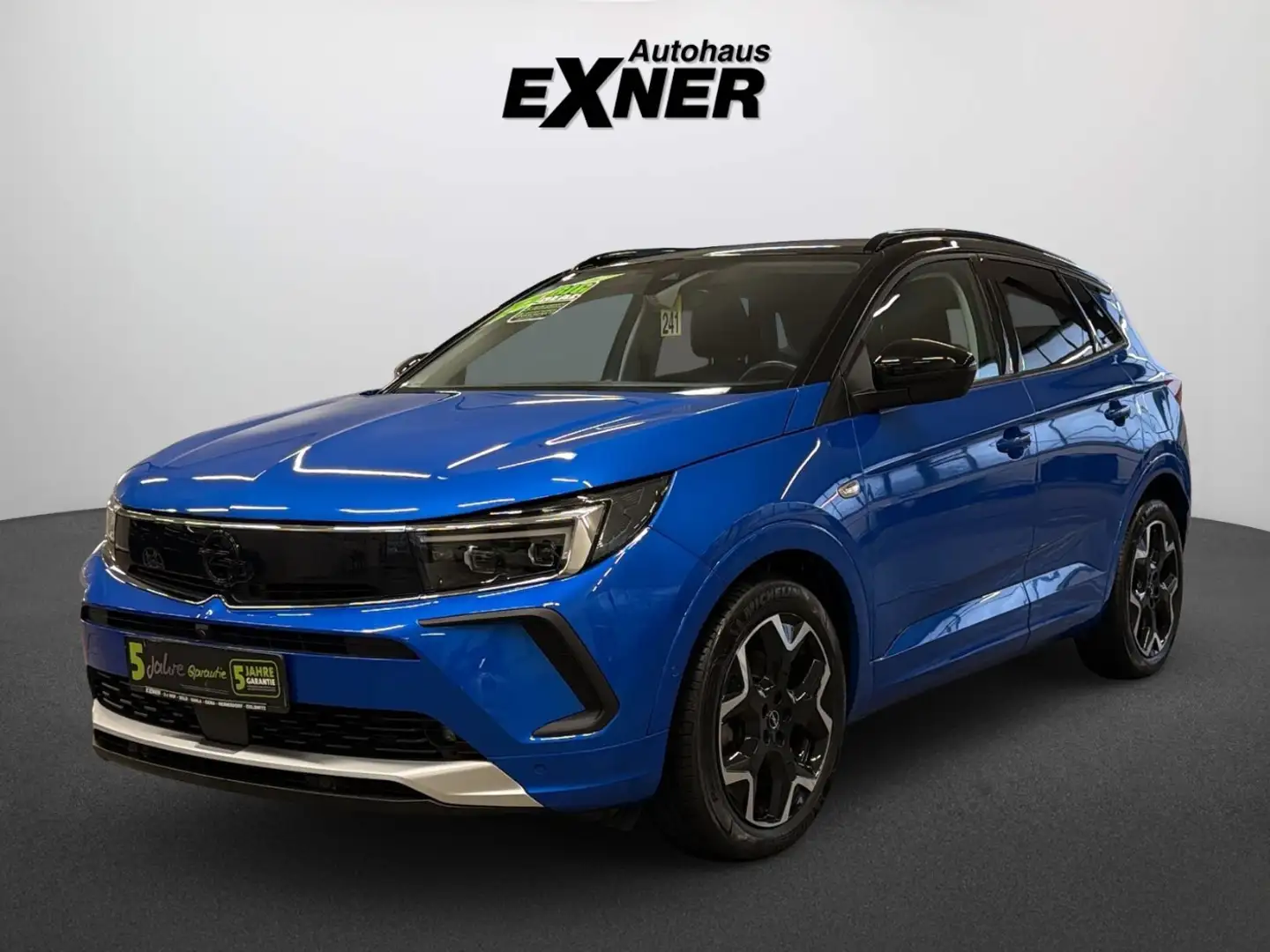 Opel Grandland 1.6 Turbo Hybrid ULTIMATE ACC+LED+Navi Blau - 1