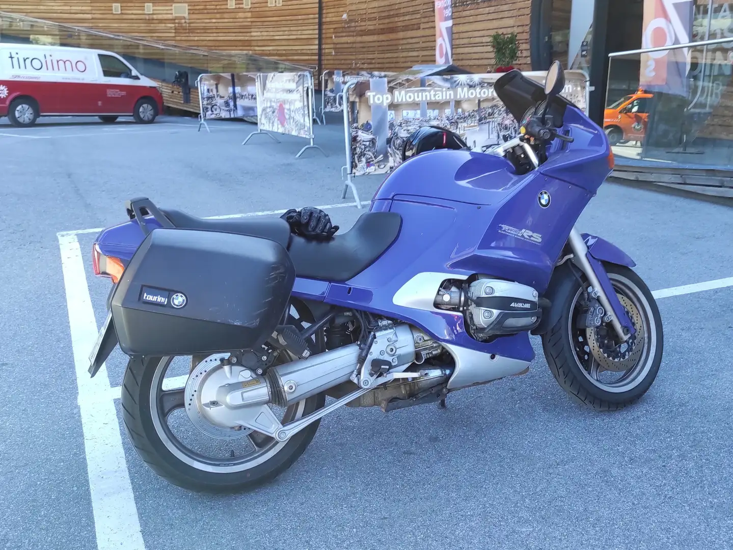 BMW R 1100 RS mit Koffer Bleu - 1
