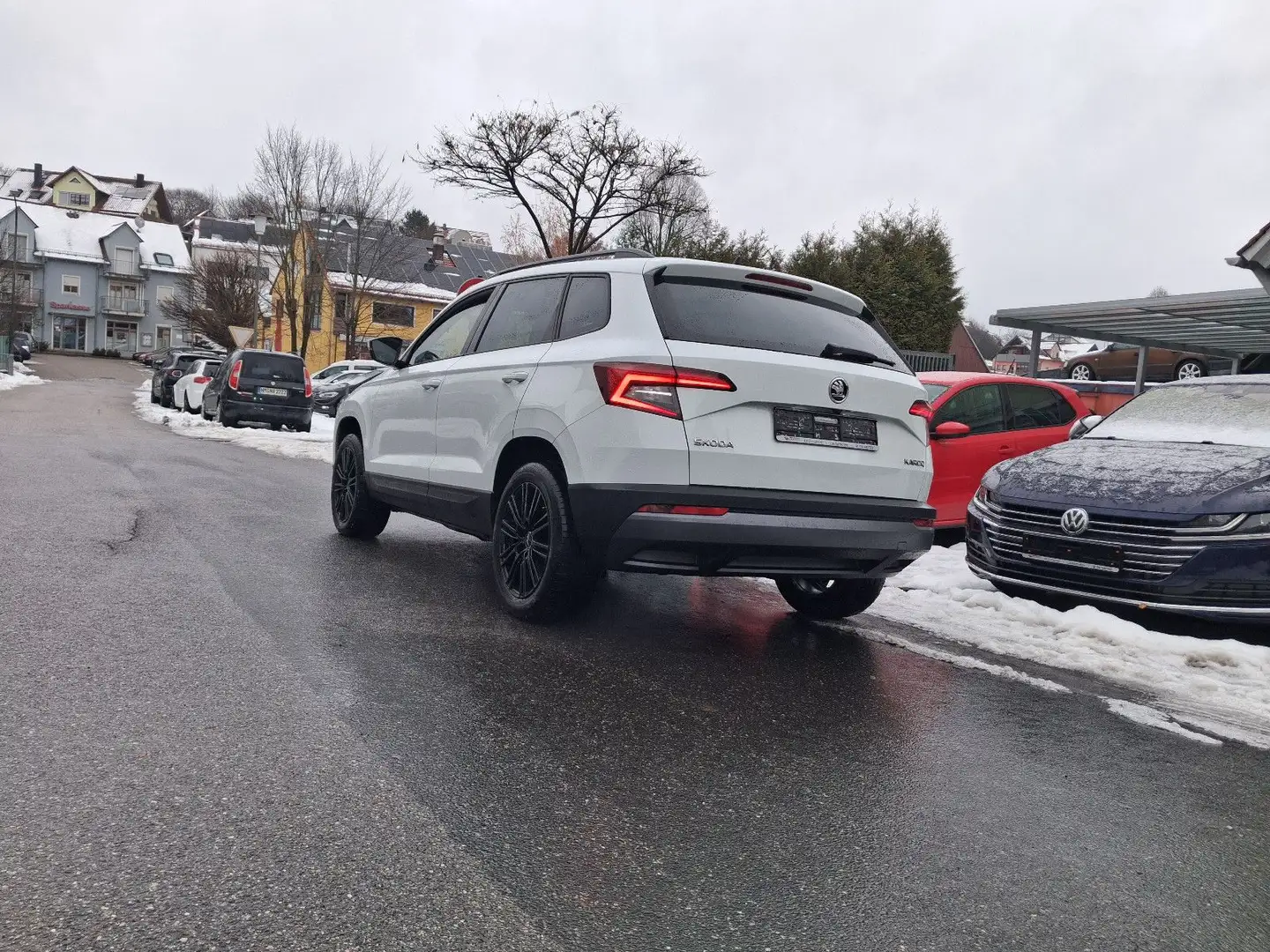 Skoda Karoq 1.0 TSI Ambition LED+KAMERA+SITZHZ.+1.HAND Weiß - 2