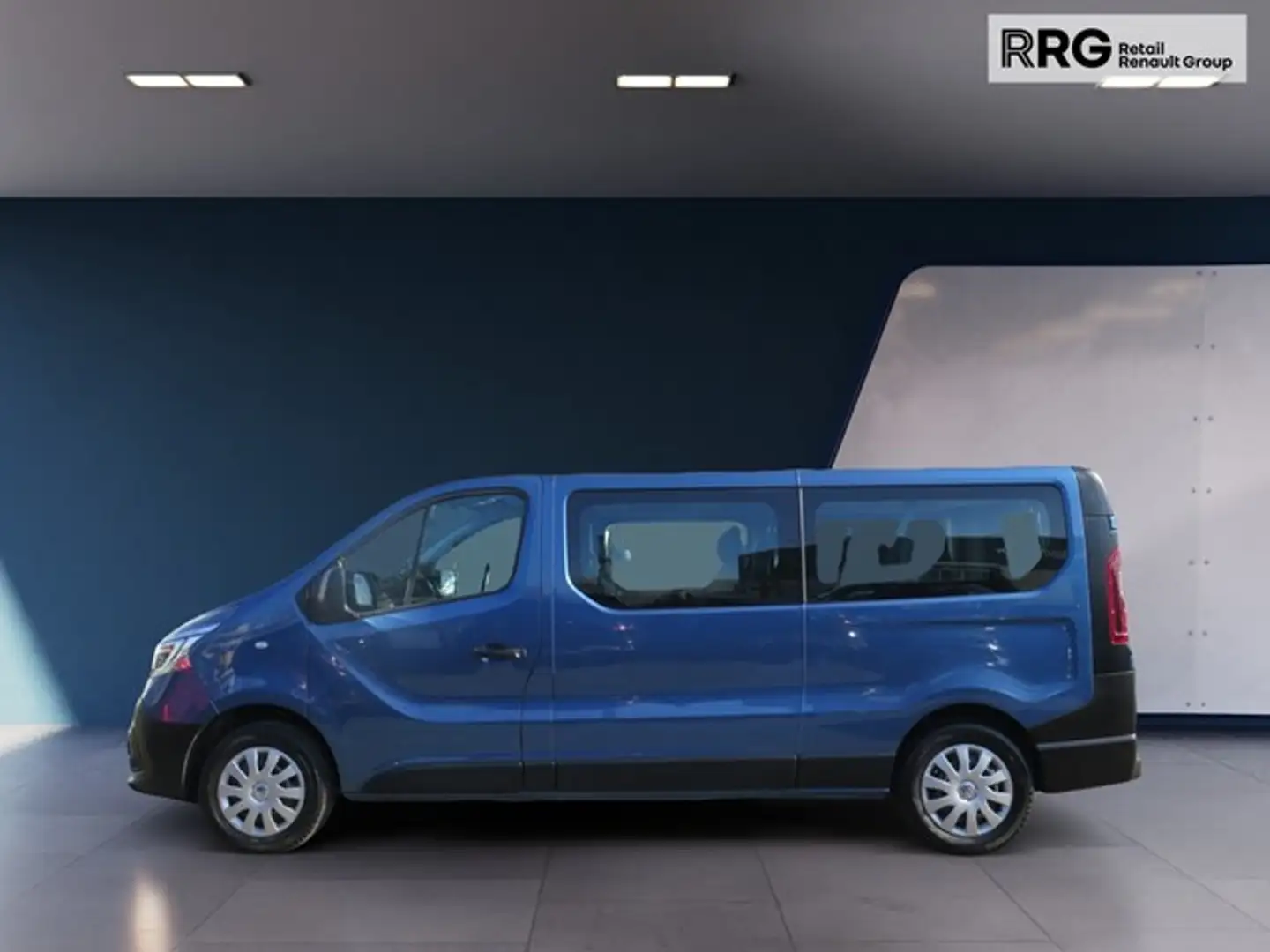 Renault Trafic 9-Sitzer, Navi, Einparkhilfe, Sofort Blau - 2