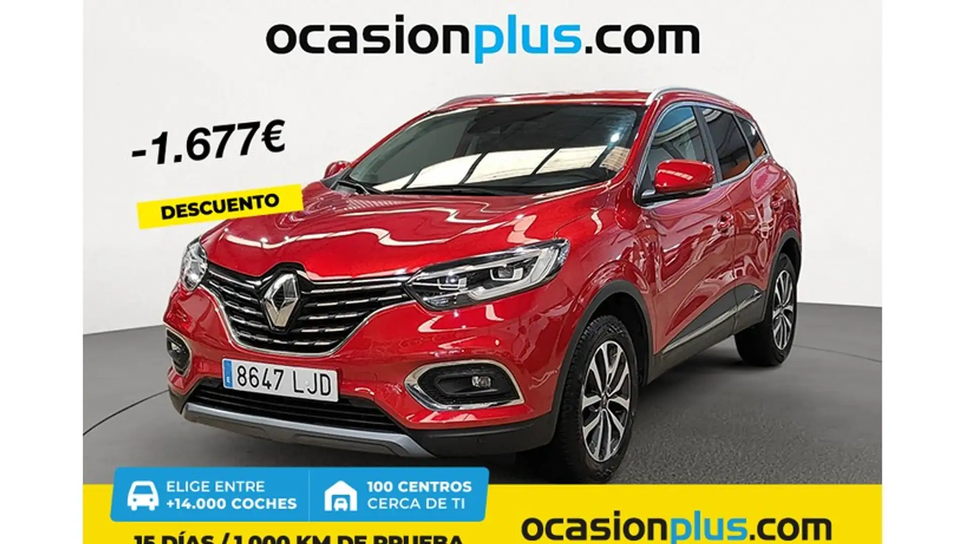 Renault Kadjar 1.5dCi Blue Zen 85kW Rojo - 1
