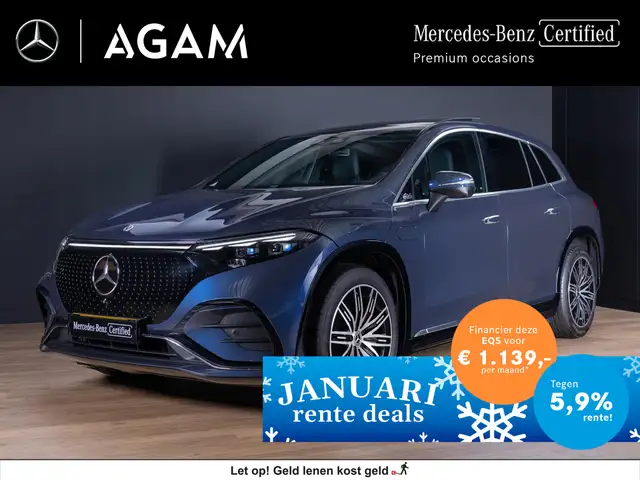 Mercedes-Benz EQS SUV 450+ AMG Line 7p 108 kWh Panorama dak | Trekhaak