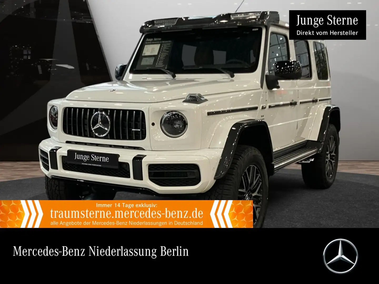 Mercedes-Benz G 63 AMG Perf-Abgas WideScreen Multibeam Burmester Weiß - 1
