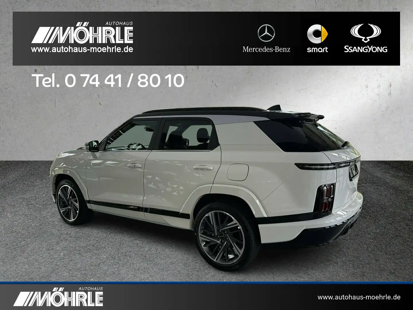 SsangYong Actyon Actyon Lux 2WD 2 Tone White/Black 360° LED Navi Blanc - 2