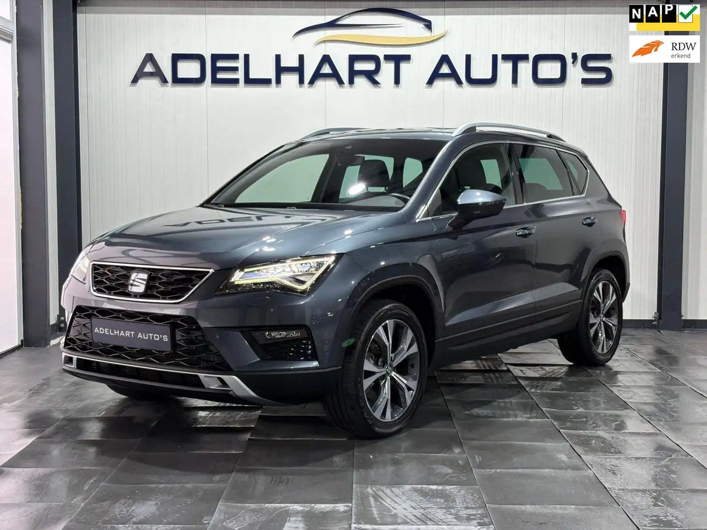 SEAT Ateca 2.0 TSI 190 PK 4DRIVE Xcellence DSG Automaat / Nav Grijs - 1