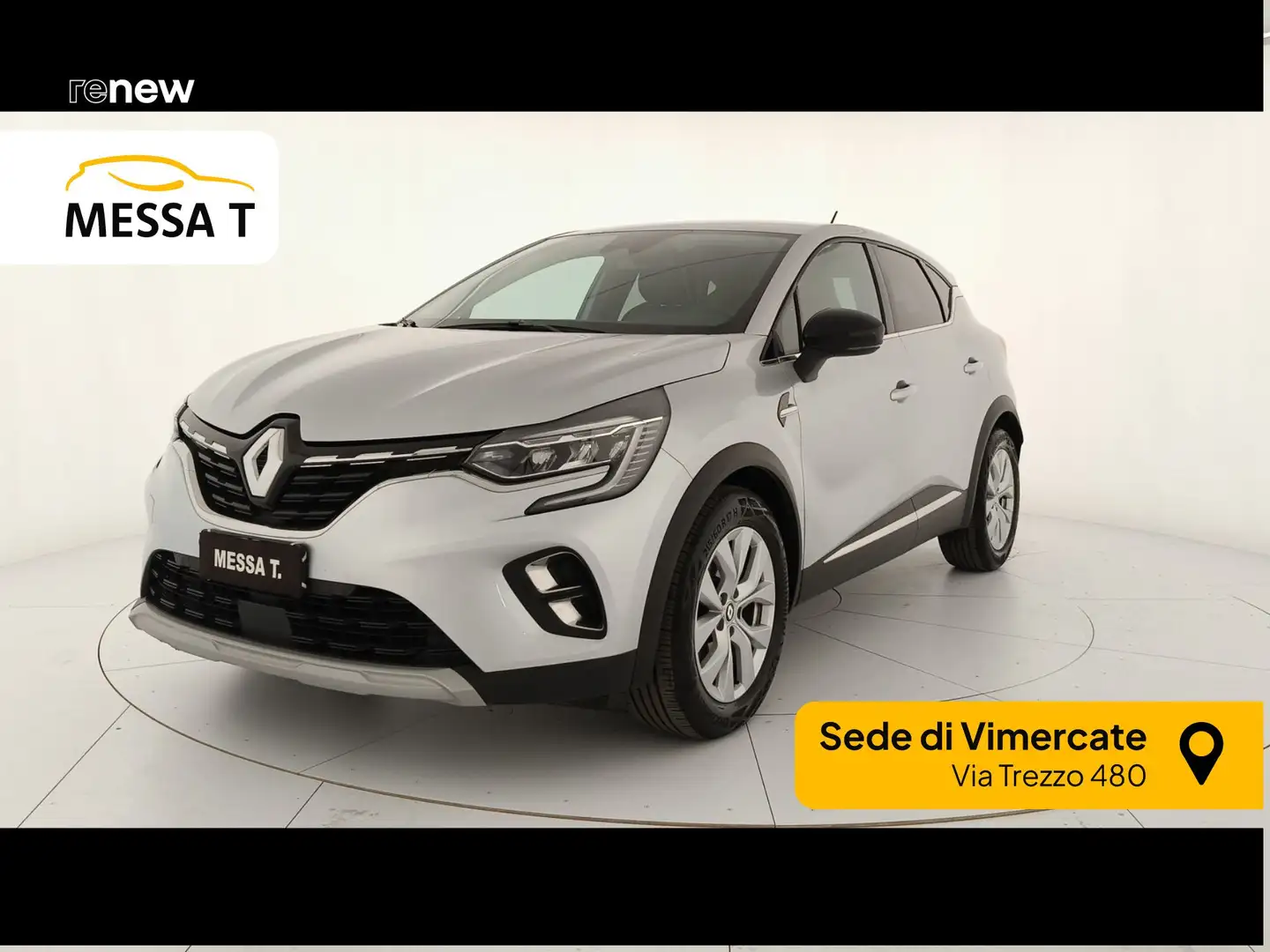 Renault Captur Captur 1.6 E-Tech hybrid Intens 145cv auto Zilver - 1