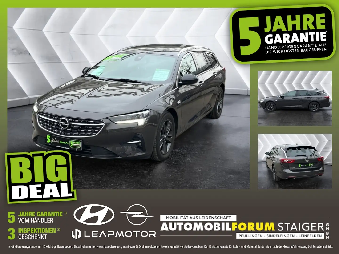 Opel Insignia B Sports T. Elegance 5 Jahre Garantie Brun - 1