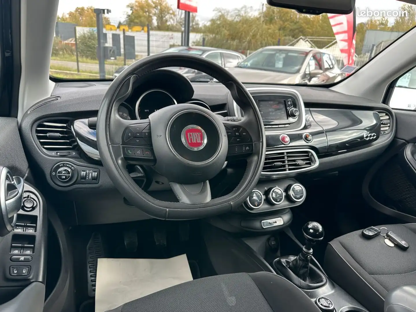 Fiat 500X 1.6 Multijet 16V 120Ch Popstar Noir - 2