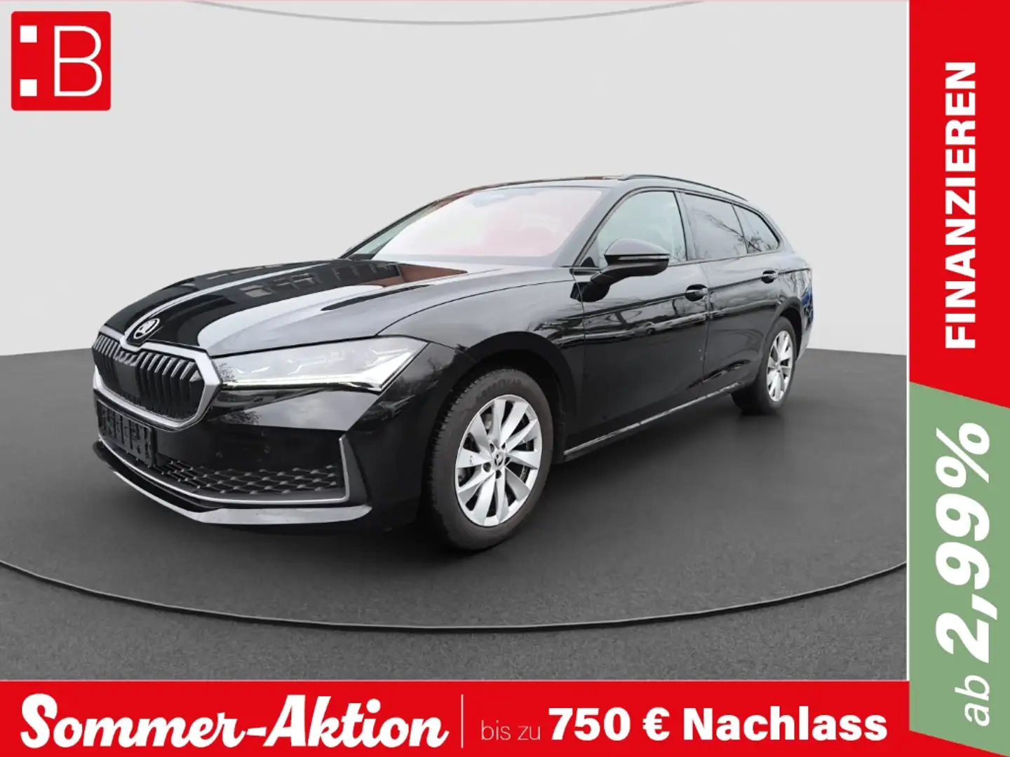 Skoda Superb Combi 1.5 TSI DSG Selection MATRIX AHK ACC HEADUP Schwarz - 1