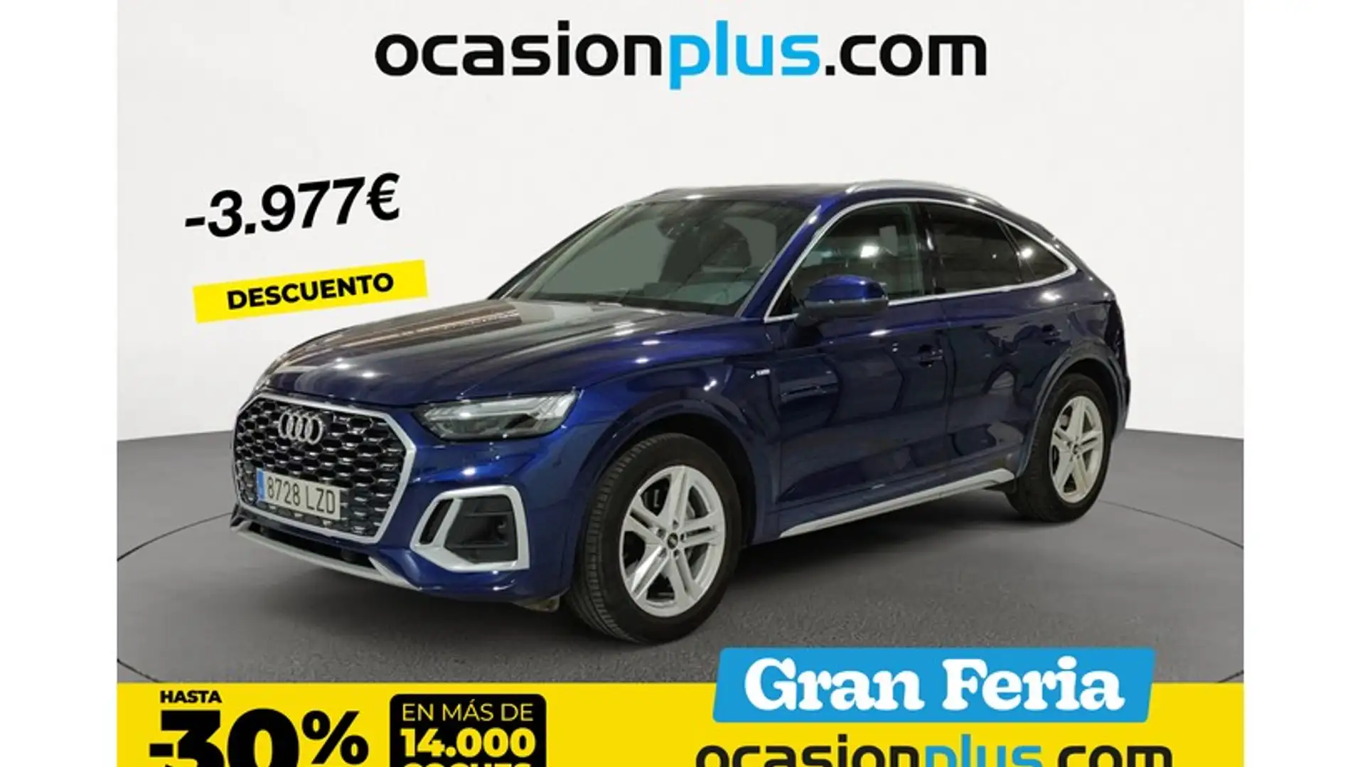 Audi Q5 Sportback 35 TDI S line S tronic Azul - 1