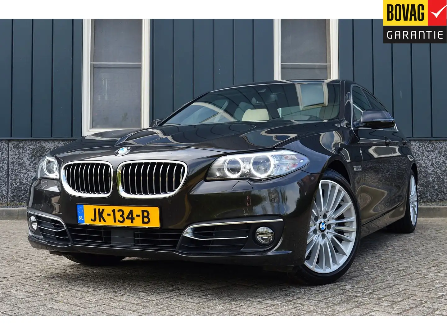 BMW 528 5-serie 528i Luxury Edition Rijklaarprijs-Garantie Hnědá - 1