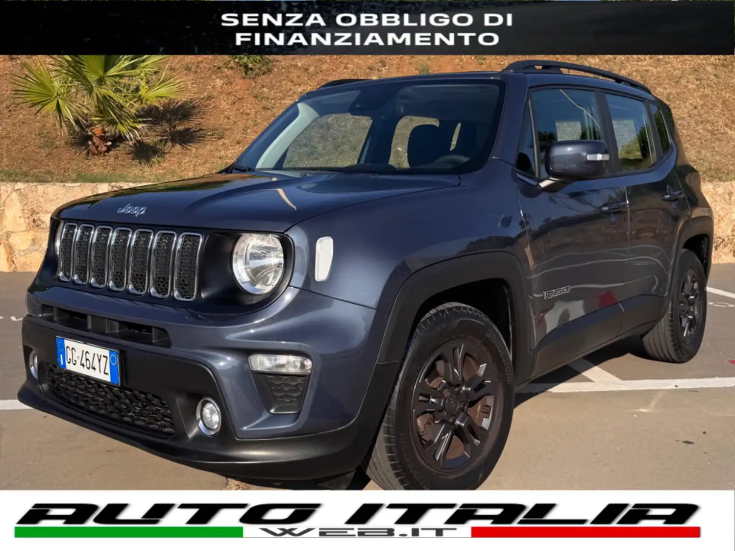 Jeep Renegade 1.0 120CV AUTOCARRO N1 5 POSTI PREZZO+IVA Bleu - 1