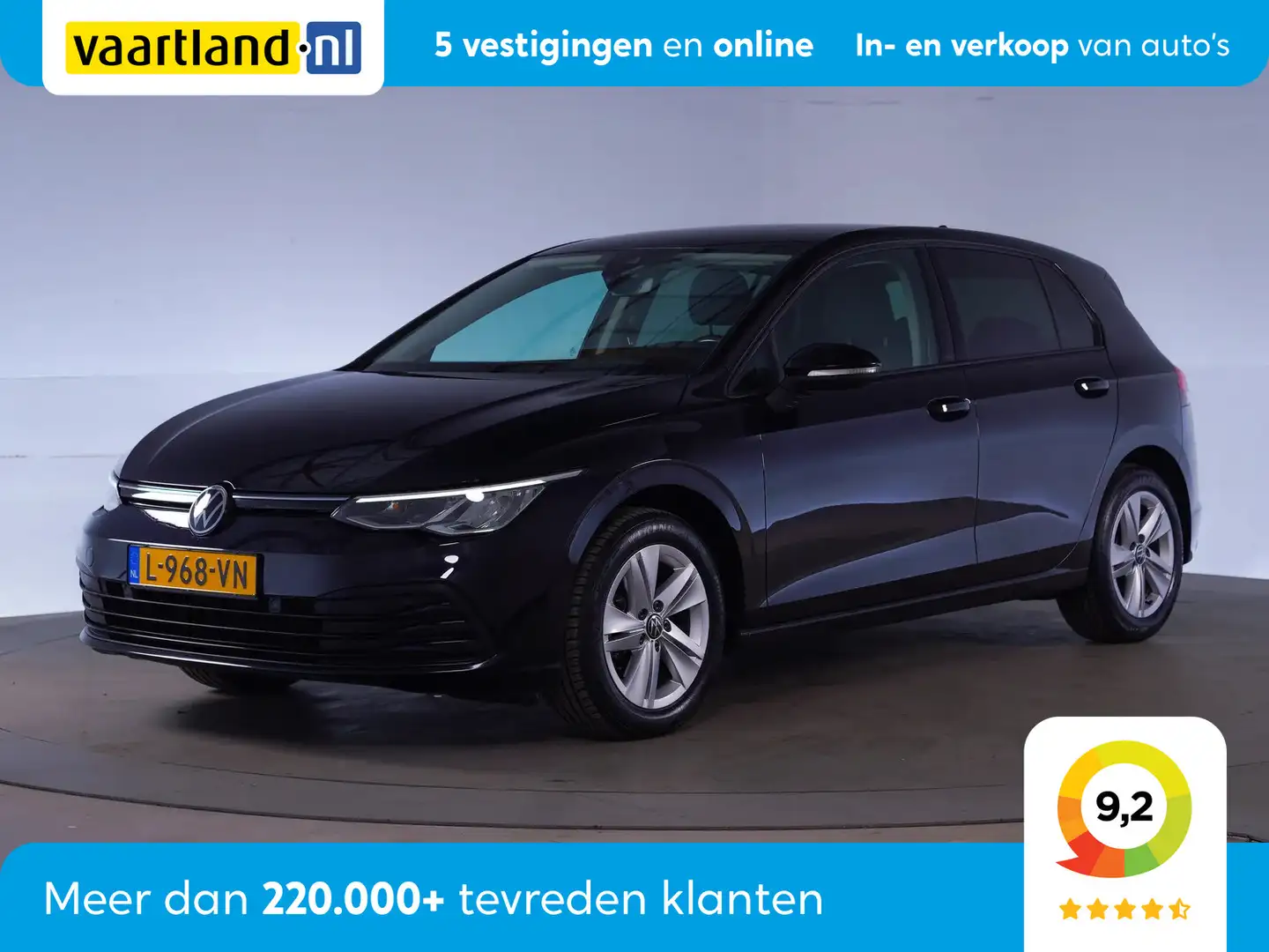 Volkswagen Golf 1.0 TSI Life 5-drs [ LED Navi Adapt.cruise ] Noir - 1