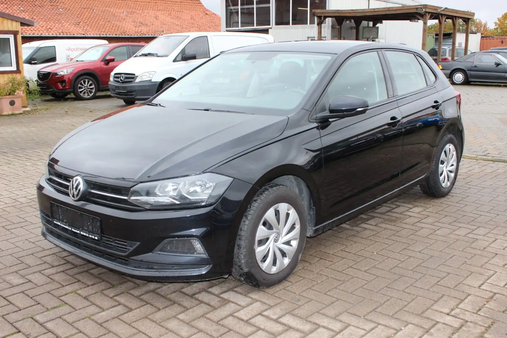 Volkswagen Polo VI 1.6 TDI Navi Klima 1.Hd. SH Schwarz - 1