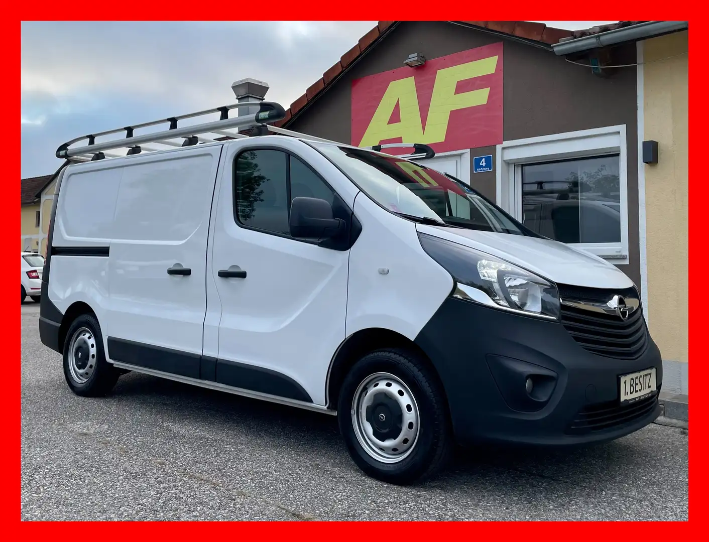 Opel Vivaro Kasten L1H1  2,7t | WENIG KM | TOP ZUSTAND Weiß - 1