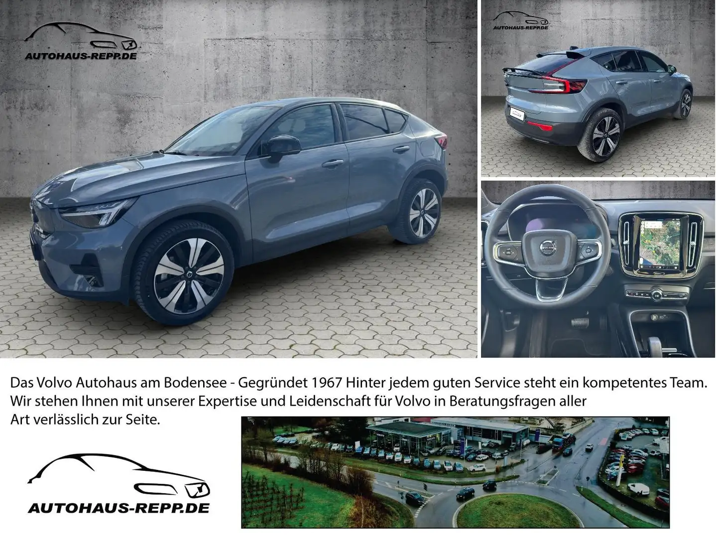 Volvo C40 Recharge Single Motor Core Grau - 1
