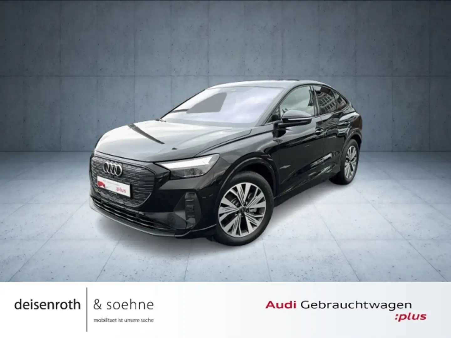 Audi Q4 e-tron e-tron Sportback 45 S line/AHK/W-Pumpe/Nav/Assist/ Schwarz - 1