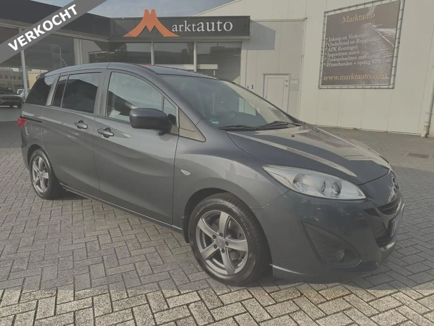 Mazda 5 1.8 Edition 40 7-persoons Navi Climate Parkeersens Grijs - 1