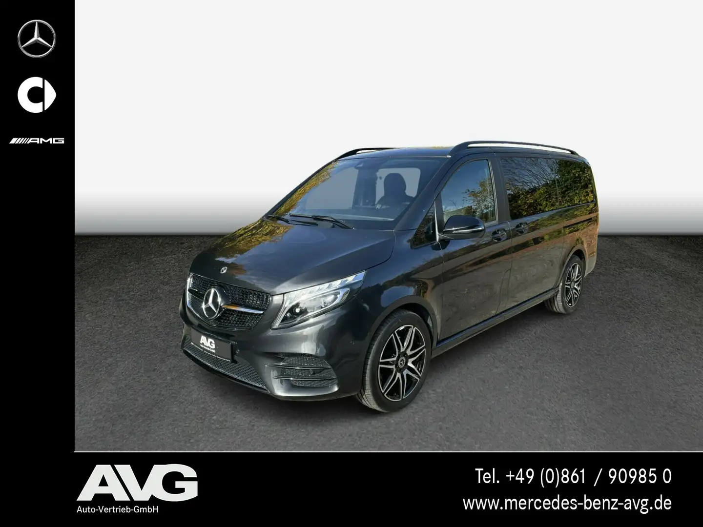 Mercedes-Benz V 300 V 300 d 4M ED Lang AMG Pano MBUX Burmester AHK Gri - 1