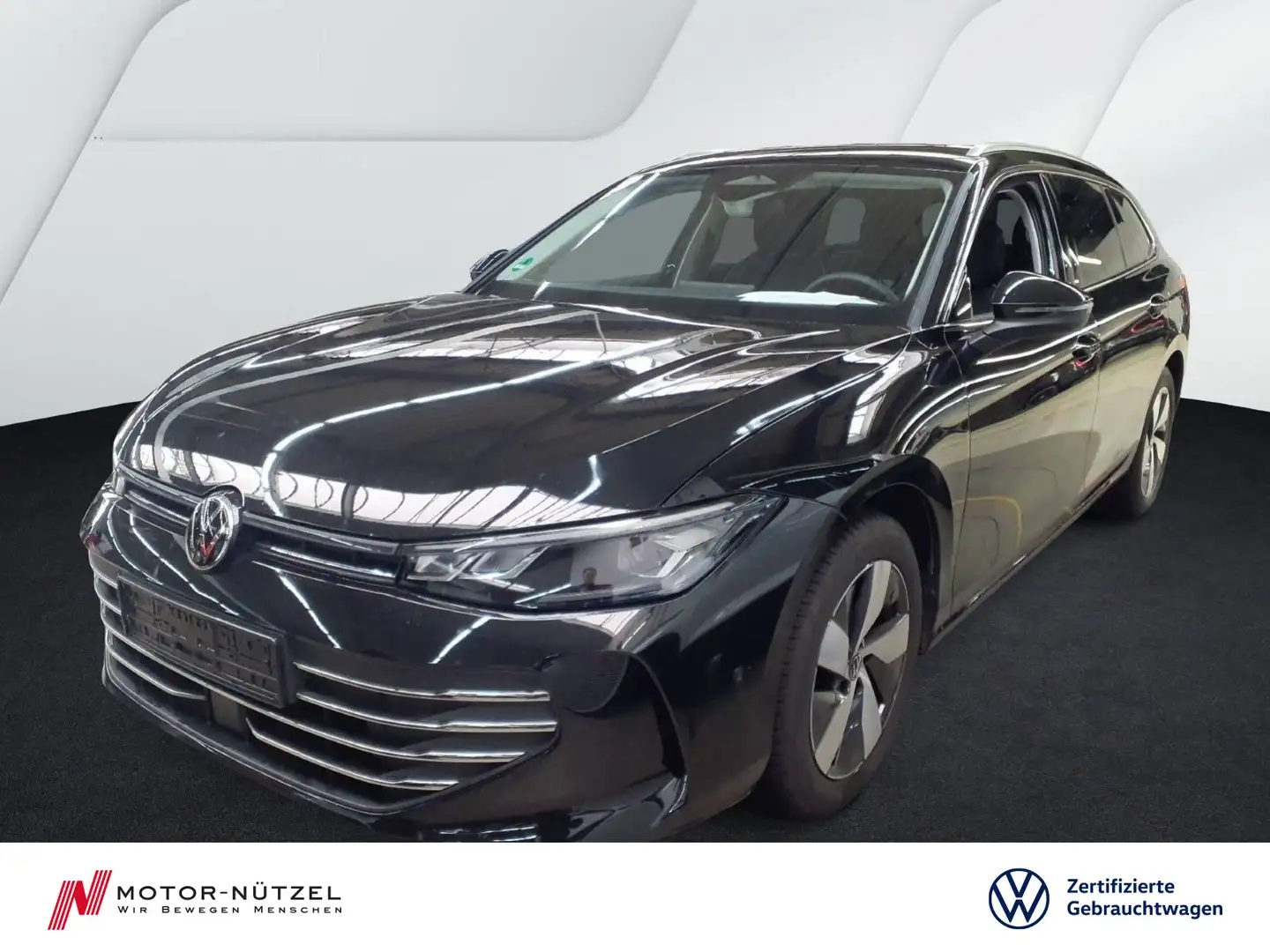 Volkswagen Passat Variant 1.5 eTSI DSG BUSINESS LED+NAV+AHK Schwarz - 1