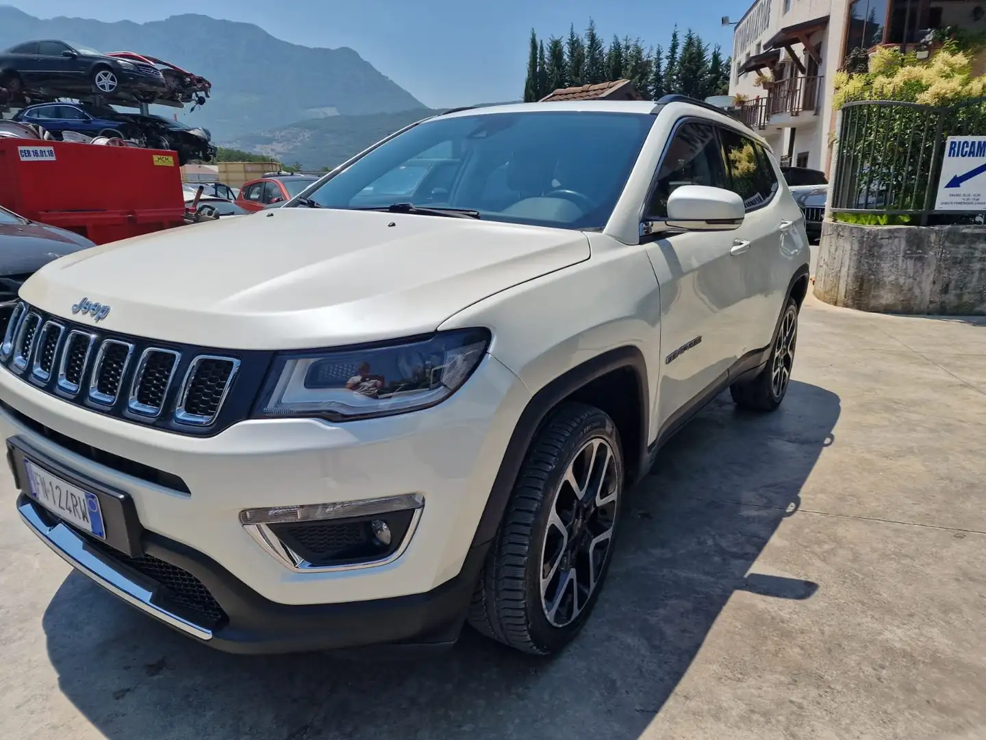 Jeep Compass Compass 2.0 mjt Limited 4wd 140cv Bianco - 2