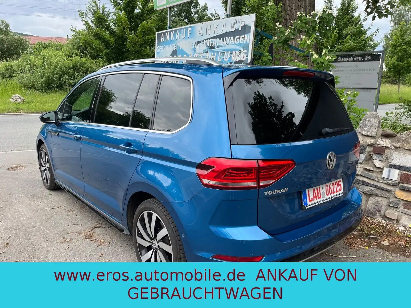 Volkswagen Touran Highline/R LINE/VOLL/7 SITZER/PANORAMA Bleu - 2