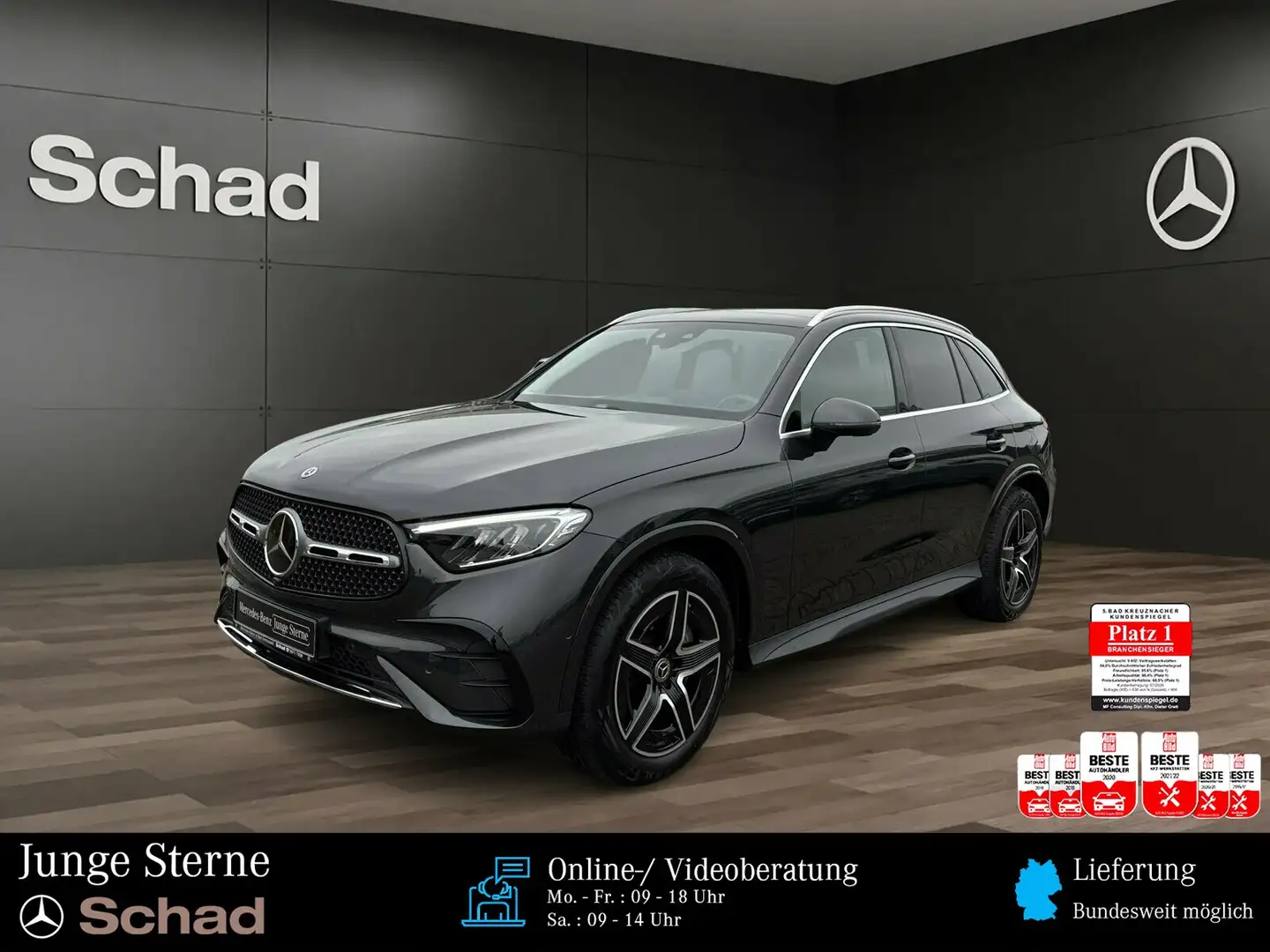 Mercedes-Benz GLC 450 GLC 450 d 4M +AMG+PANO+AHK+360°+LED+MEMORY+AMBI+ Grau - 1