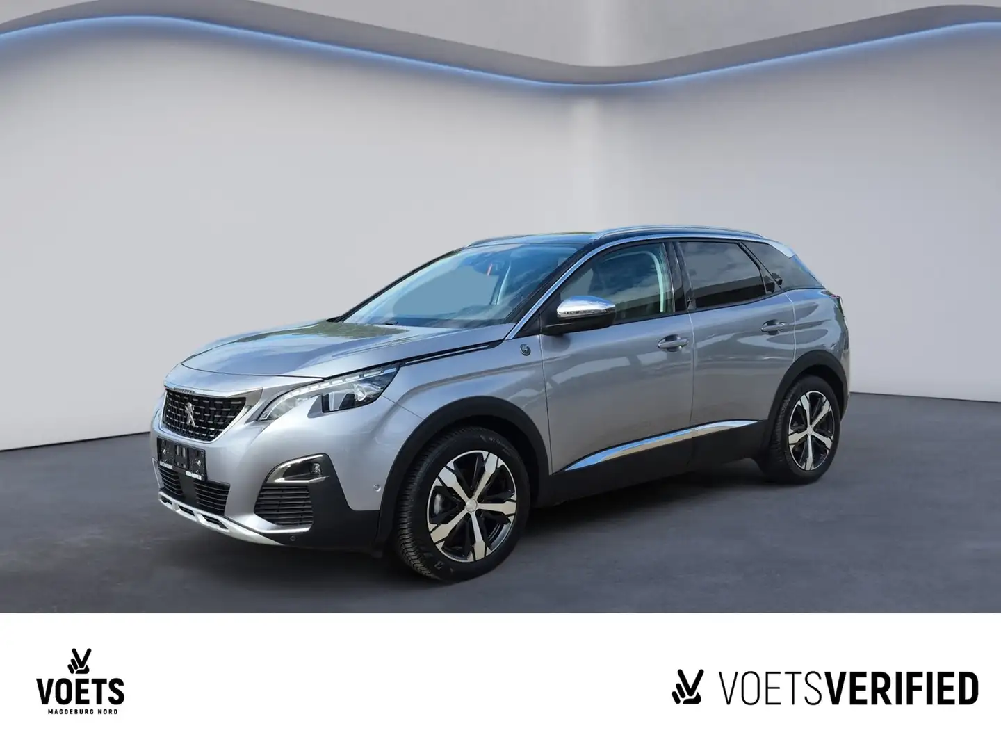 Peugeot 3008 2.0 BlueHDI CROSSWAY LED+Navi+Sitzhzg.+PDC Szary - 1