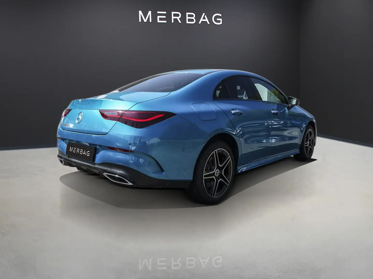 Mercedes-Benz CLA 250 e COUPE AMG-LINE PREMIUM NIGHT WINTER-PAKET Bleu - 2